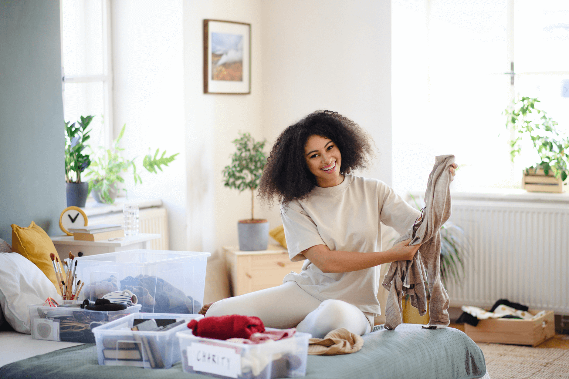 2025 APRIL spruce up your home for spring declutter