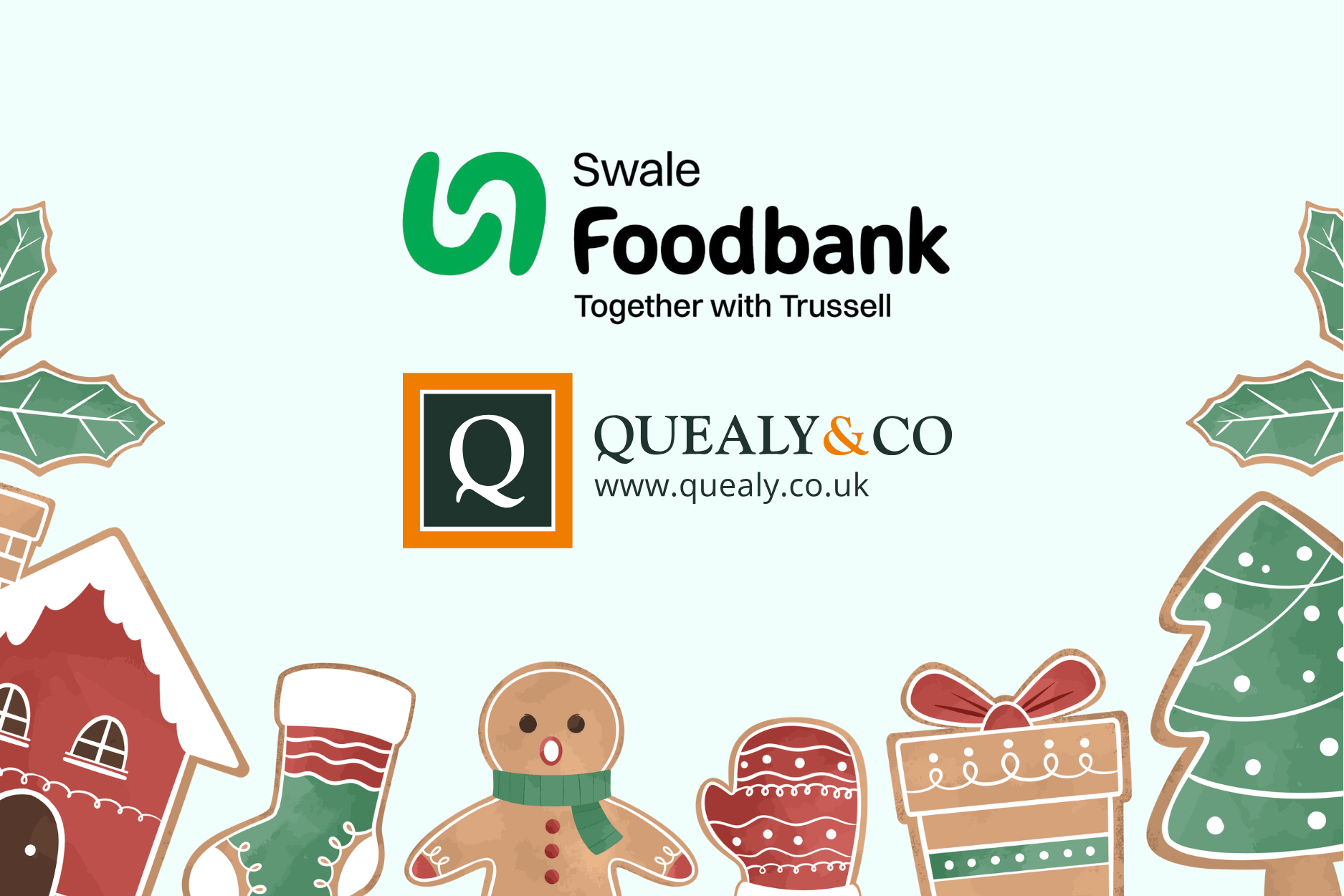 2025 november quealy christmas foodbank appeal image