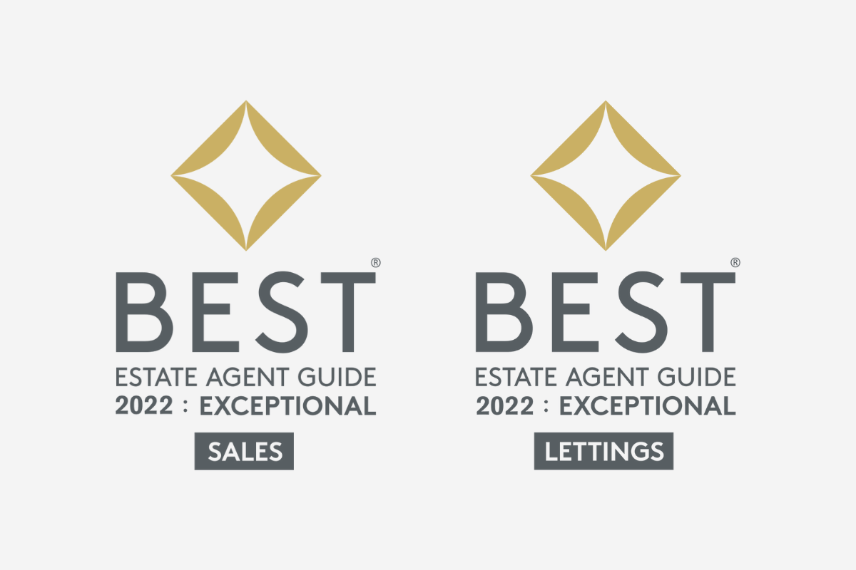 best estate agent guide award logos 2022